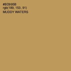 #BD995B - Muddy Waters Color Image